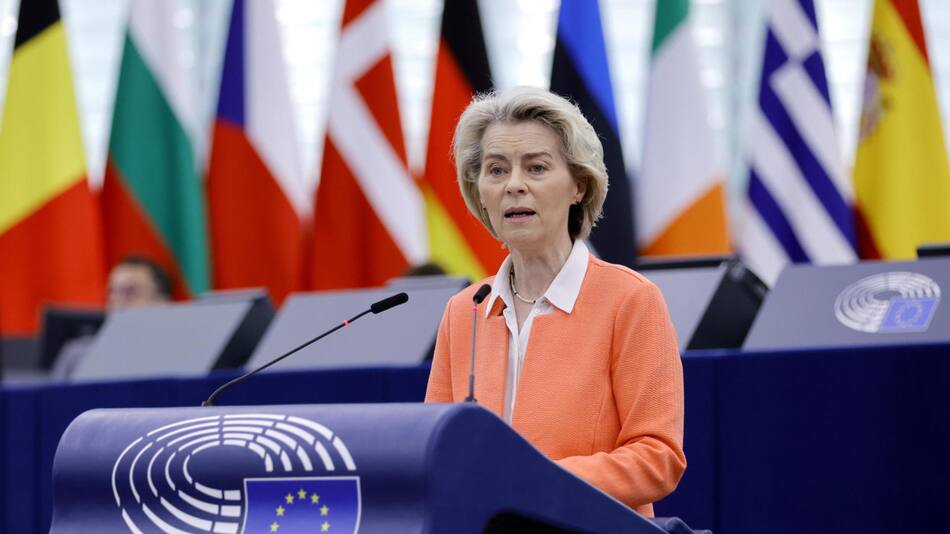 Ursula Von der Leyen. Foto: EFE.