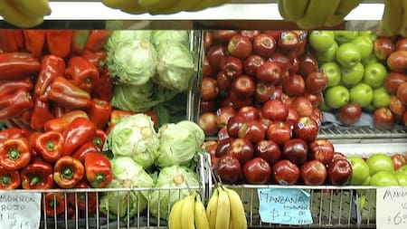 Frutas y verduras, NA