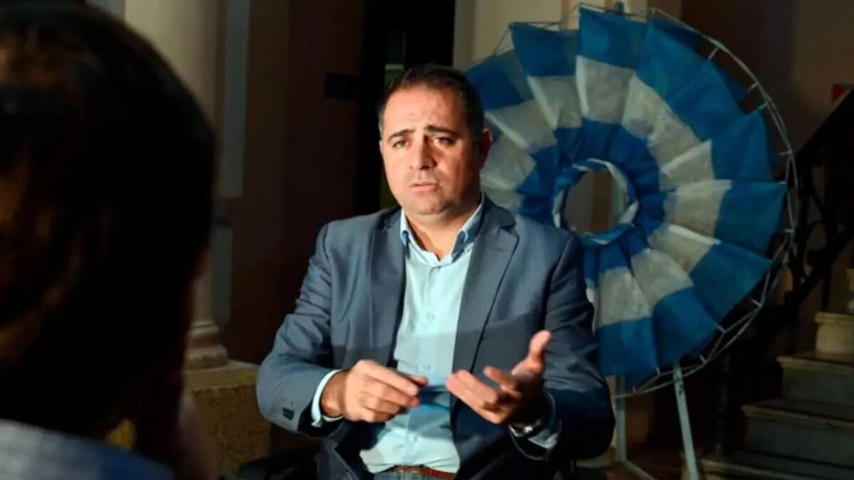 Mauricio Germán Davico, intendente de Gualeguaychú.