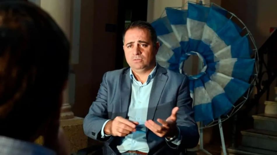 Mauricio Germán Davico, intendente de Gualeguaychú.