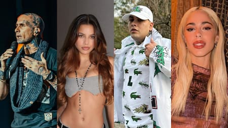 Ke Personajes, Emilia Mernes, Callejero Fino y Tini Stoessel. Fotos: Instagram.