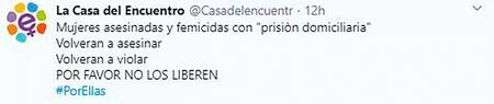 Grupos feministas, contra liberación de presos por Coronavirus