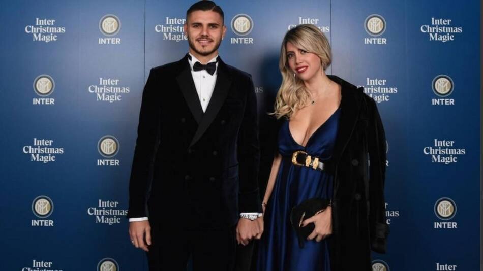 Mauro Icardi y Wanda Nara