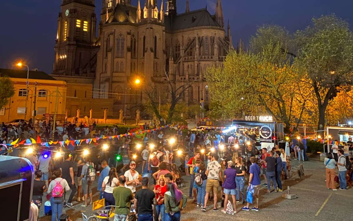 Fiesta de la cerveza en Luján