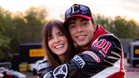 La "China" Suárez y Rusherking. Foto: Instagram @rusherking.