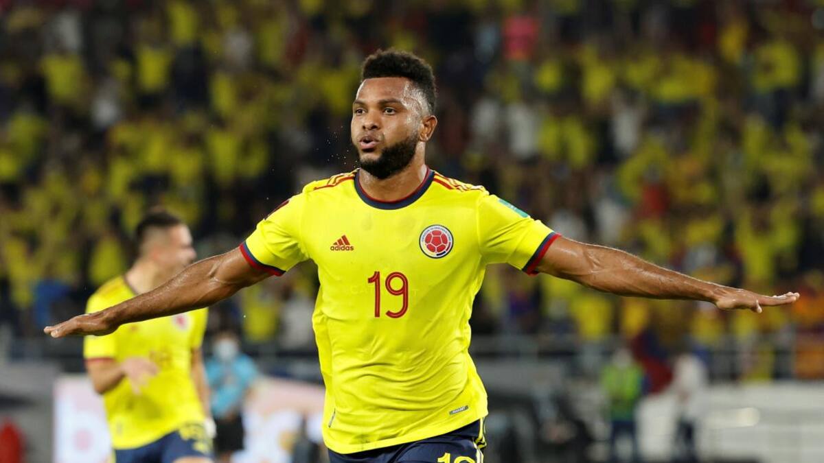 Miguel Borja, jugador colombiano. Foto: Reuters.