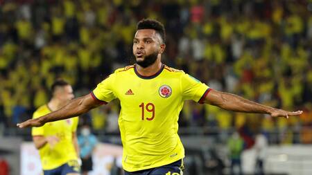 Miguel Borja, jugador colombiano. Foto: Reuters.