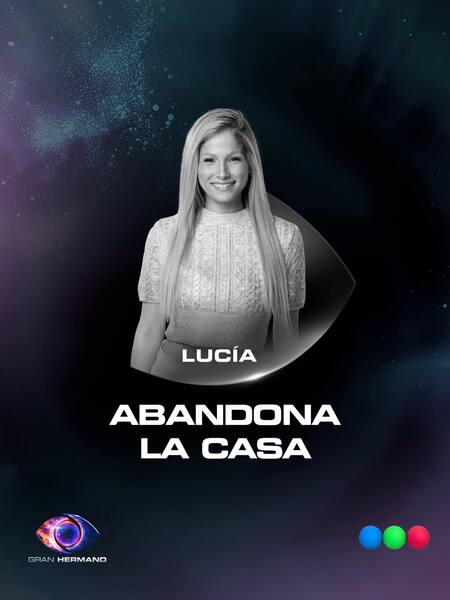 Lucía, la nueva eliminada de Gran Hermano 2025. Foto: x GranHermanoAr.