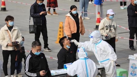 Coronavirus en China. Foto: REUTERS