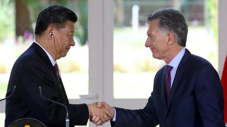 Macri - Xi Jinping China y Argentina Quinta de Olivos (Reuters)