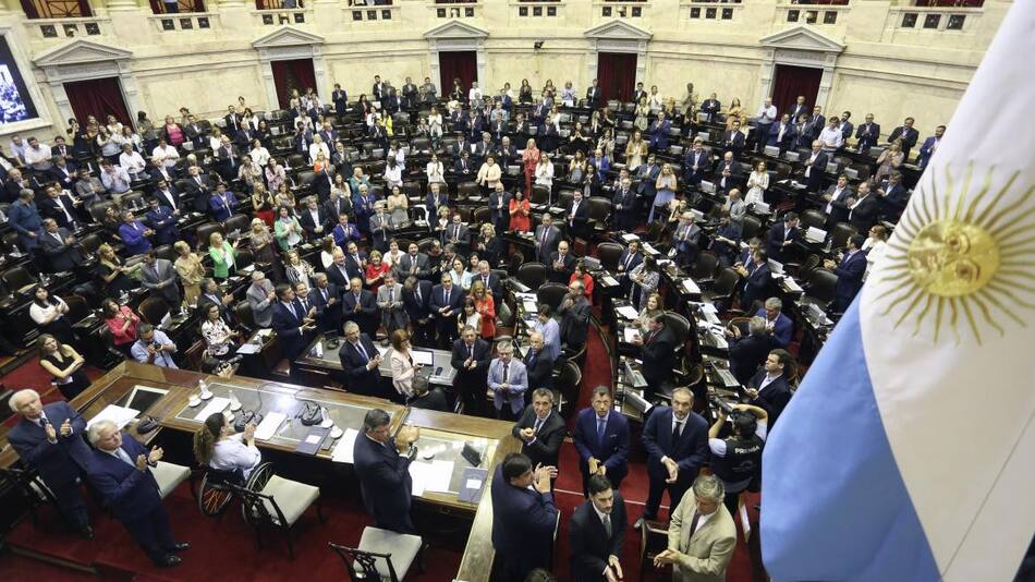 Asamblea Legislativa en el Congreso para proclamar a Alberto Fernández, AGENCIA NA