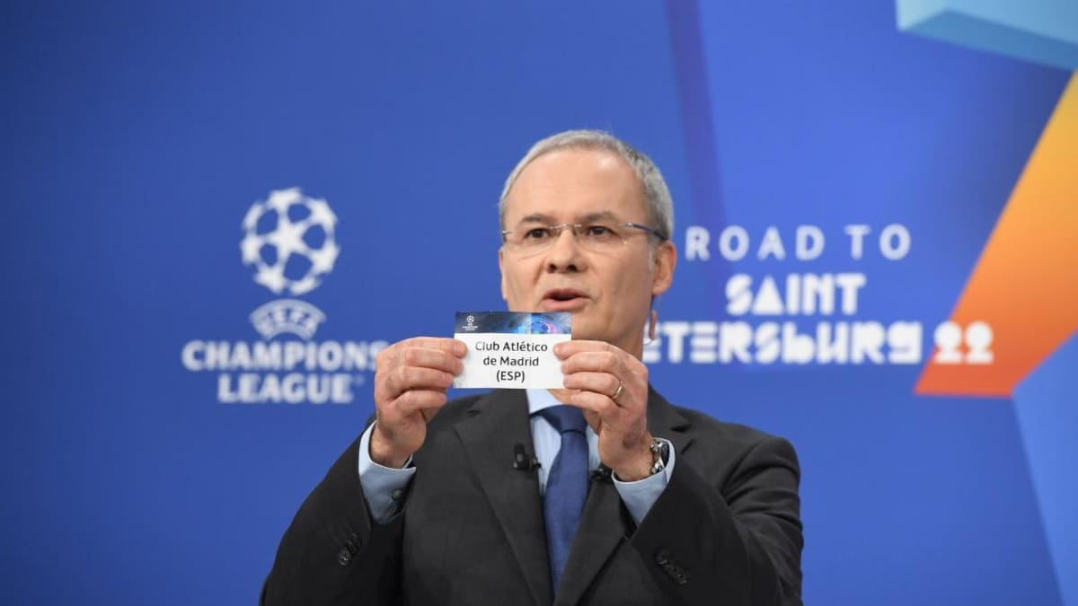 Error en sorteo de la UEFA Champions League.