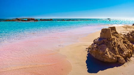 Isla de Elafonisi, Grecia. Foto: Reuters.
