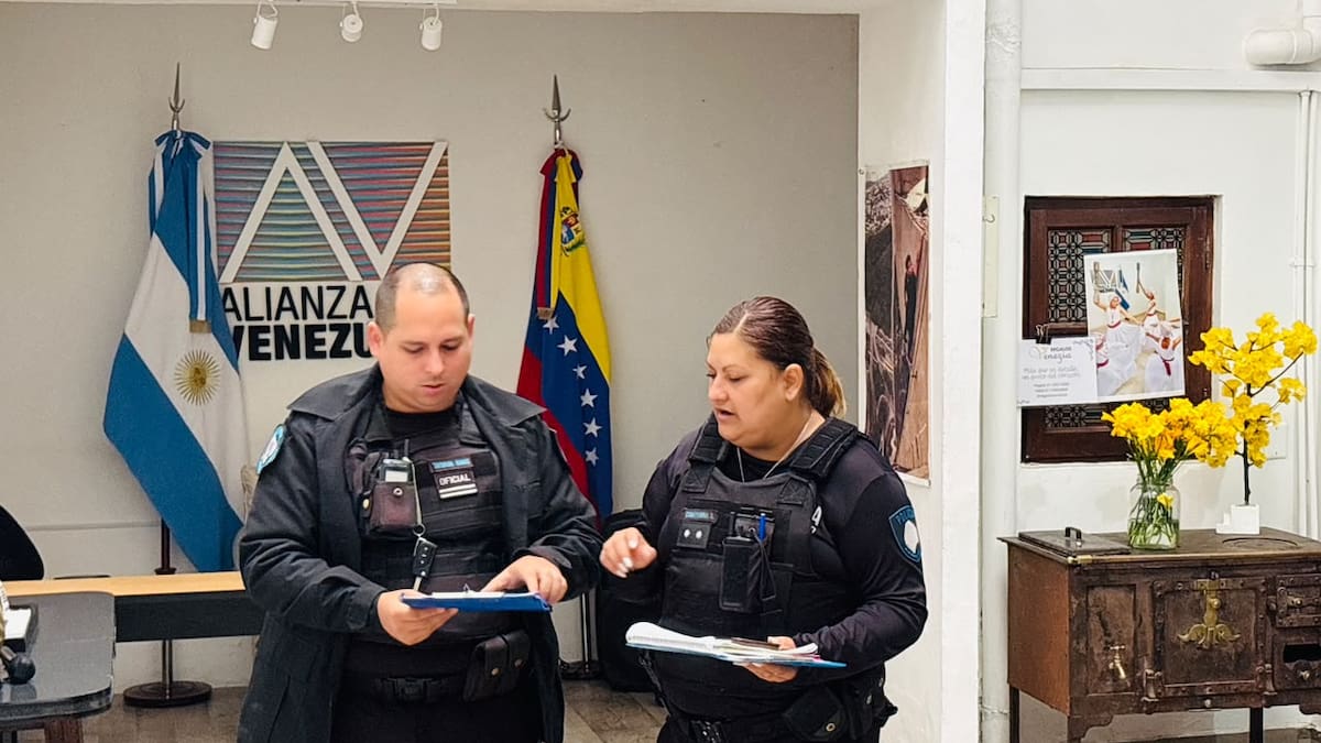 Robo al Centro Venezolano Argentino.