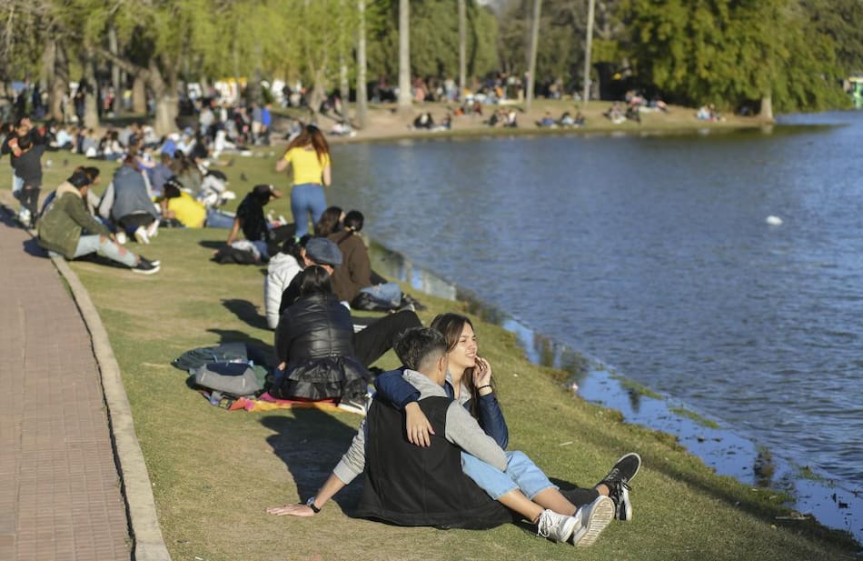 Festejo del Día de la Primavera. Foto: NA.