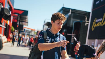 Franco Colapinto en el Gran Premio de España. Foto: X/AlpineF1Team.