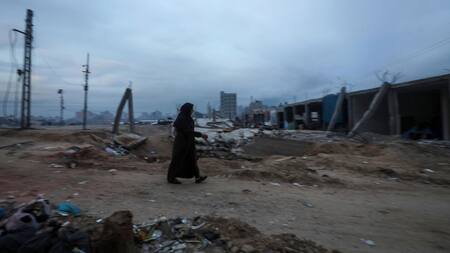 Guerra en Gaza. Foto: EFE