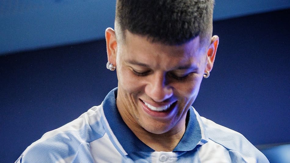 Marcos Rojo es nuevo refuerzo de Racing.