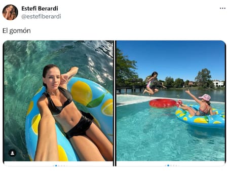Las coincidencias entre la China Suárez y la casa de Mauro Icardi. Foto: X.
