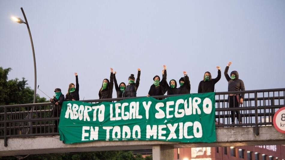 Fallo favorable a la legalización del aborto en México. Foto: EFE.