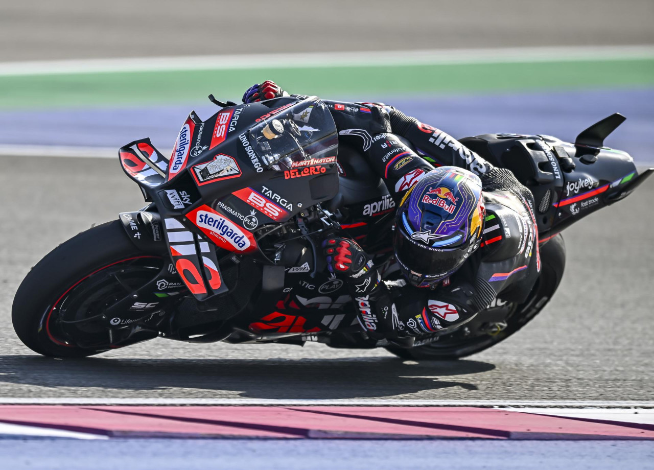 Jorge Martin, piloto de Aprilia Racing. Foto: EFE.