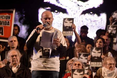 Marcha en Plaza de Mayo por Santiago Maldonado (NA)