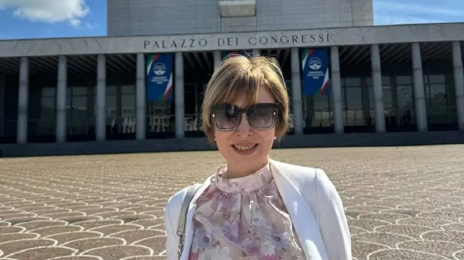 Rachele Mussolini, nieta del dictador italiano Benito Mussolini. Foto: Instagram @rachele_mussolini