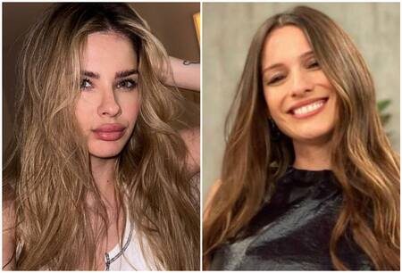 La "China" Suárez y Pampita. Fotos: Instagram.