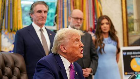 Donald Trump, presidente de Estados Unidos. Foto: Reuters (Nathan Howard)