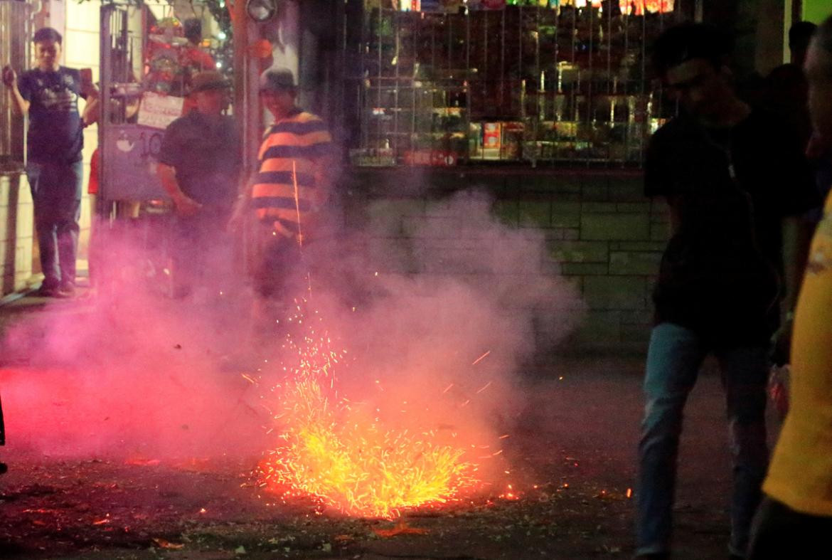 Año nuevo en Filipinas - 2018 (Reuters)