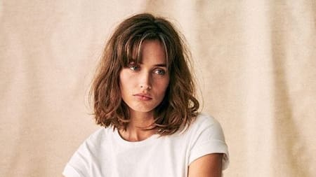 Corte de pelo que aporta volumen para cabellos finos. Foto PINTEREST