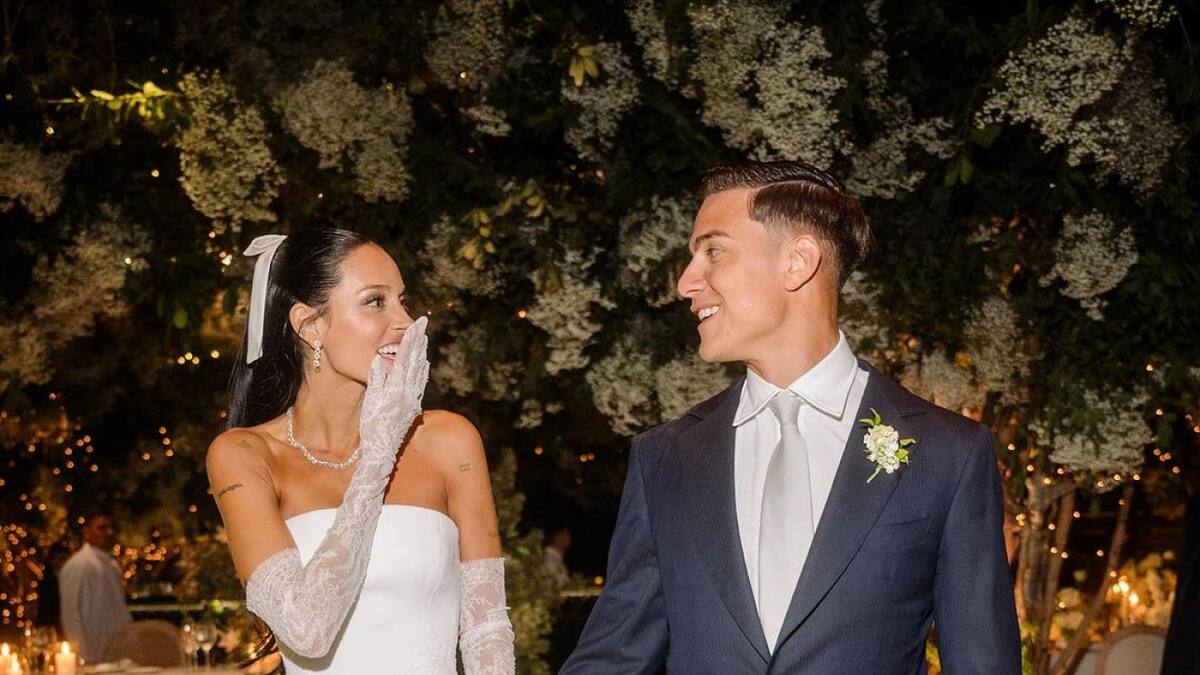 Las fotos del casamiento de Oriana Sabatini y Paulo Dybala. Foto Instagram.