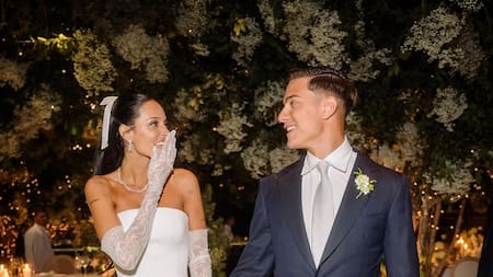 Las fotos del casamiento de Oriana Sabatini y Paulo Dybala. Foto Instagram.