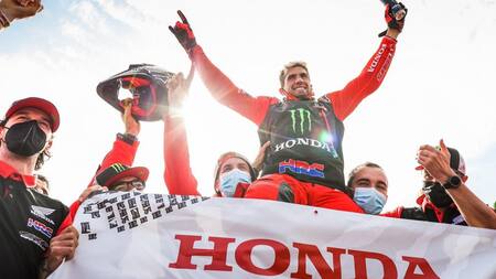 Kevin Benavides campeón Dakar 2021, Reuters.
