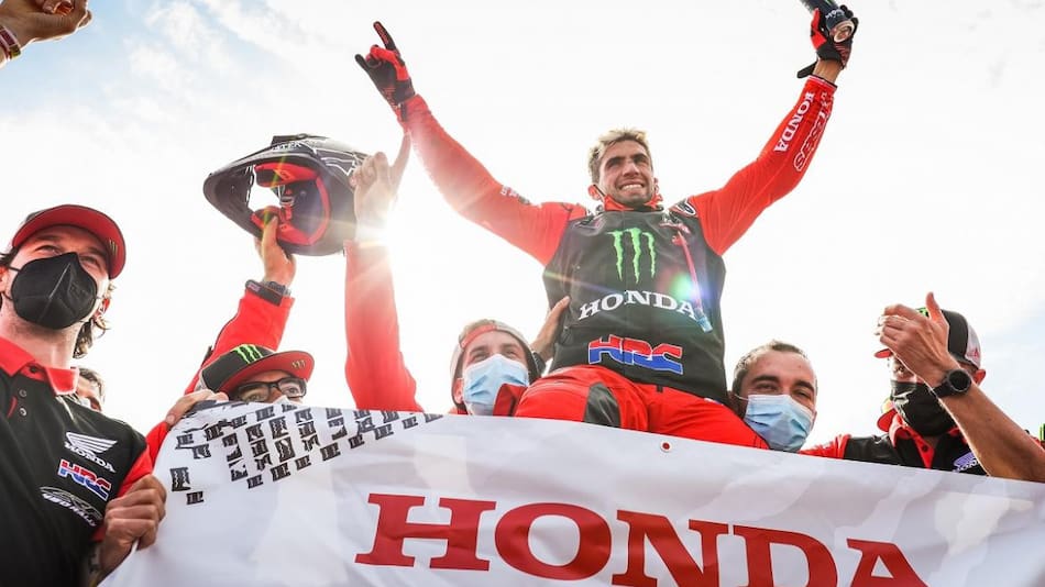 Kevin Benavides campeón Dakar 2021, Reuters.