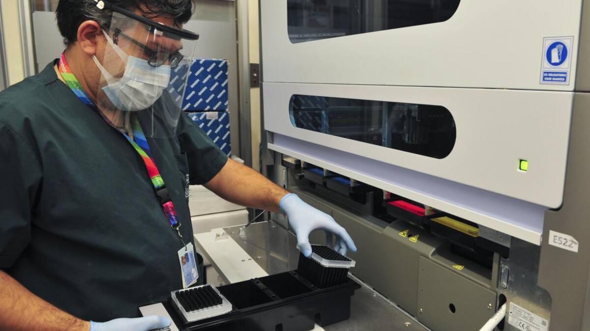 Laboratorio del Hospital Garrahan