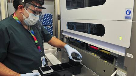 Laboratorio del Hospital Garrahan