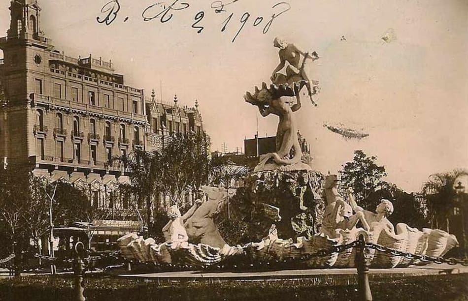 Fuente Las Nereidas de Lola Mora, Costanera Sur