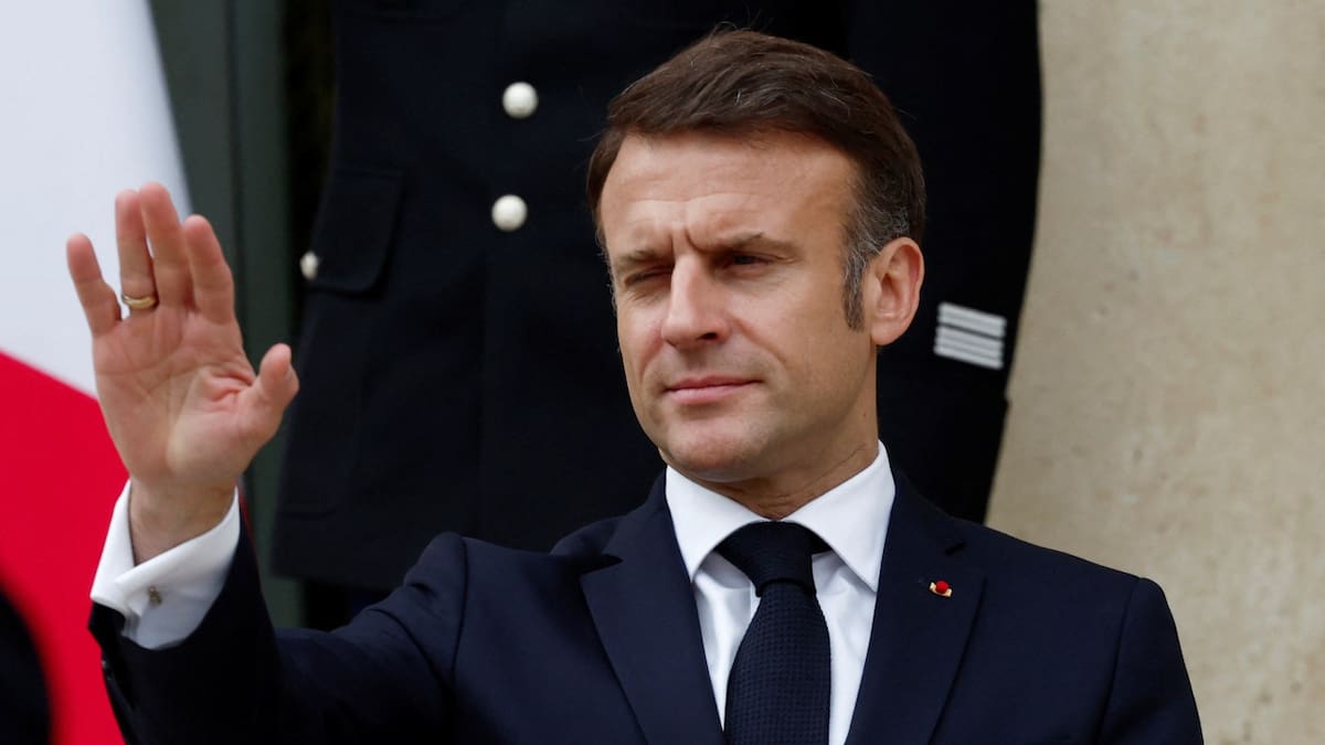 Emmanuel Macron. Foto: Reuters.