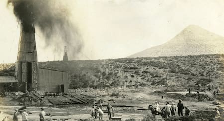 Explotación petrolera en la Patagonia argentina