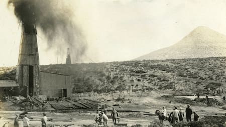 Explotación petrolera en la Patagonia argentina