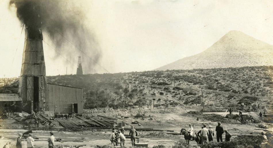 Explotación petrolera en la Patagonia argentina