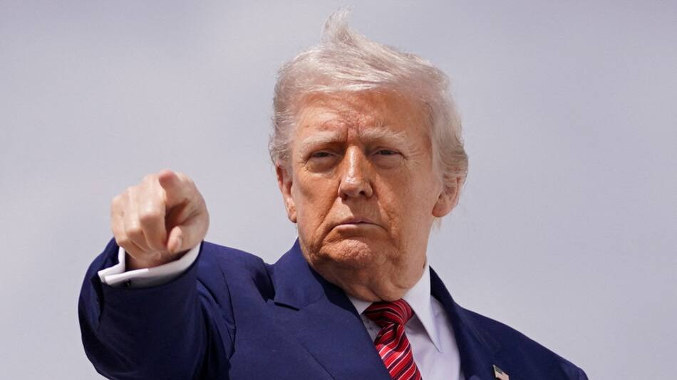 Donald Trump, presidente de Estados Unidos. Foto: Reuters (Nathan Howard)
