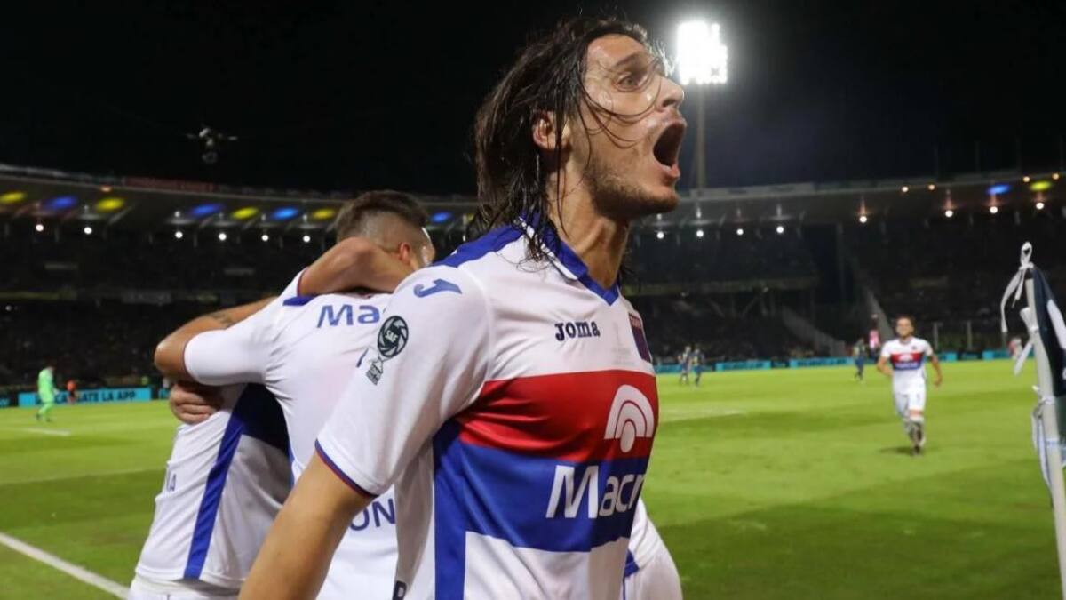 Tigre festejo de gol en final de Copa Superliga ante Boca