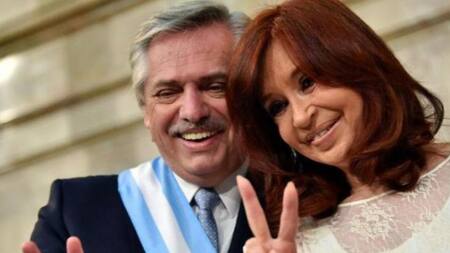 Alberto Fernández y Cristina Kirchner, NA, Twitter