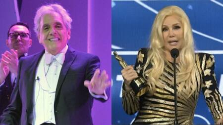 Antonio Gasalla y Susana Giménez. Foto: NA.