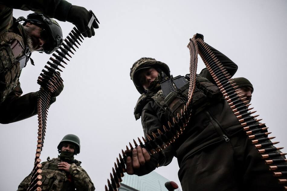Armamento; guerra Rusia-Ucrania. Foto: Reuters.
