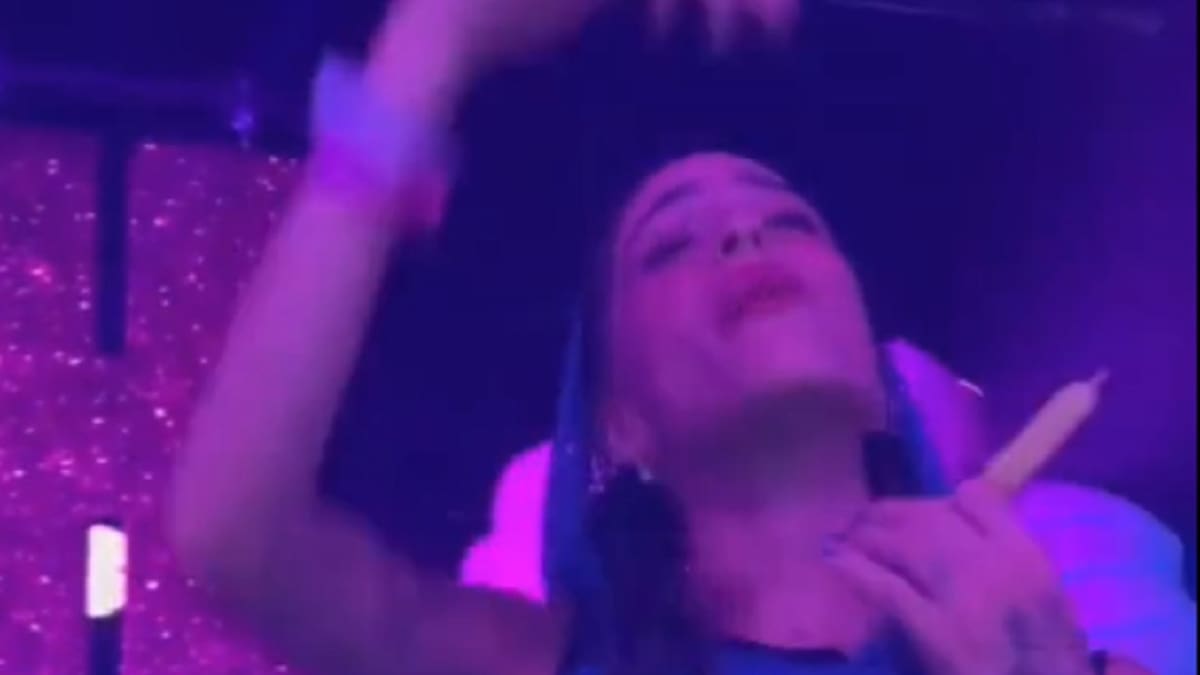 Tini Stoessel en la Bresh. Foto: captura.