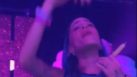 Tini Stoessel en la Bresh. Foto: captura.