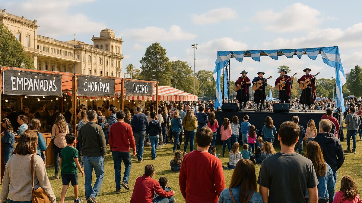 25 de Mayo a puro sabor y tradición: gran fiesta gastronómica y cultural en el Hipódromo de San Isidro